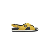 Cerruti 1881 Yellow Calfskin Women Sandal -   -  Cerruti 1881.